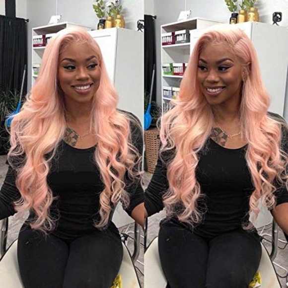 Pink Beauty Lace Front Wig main image 2